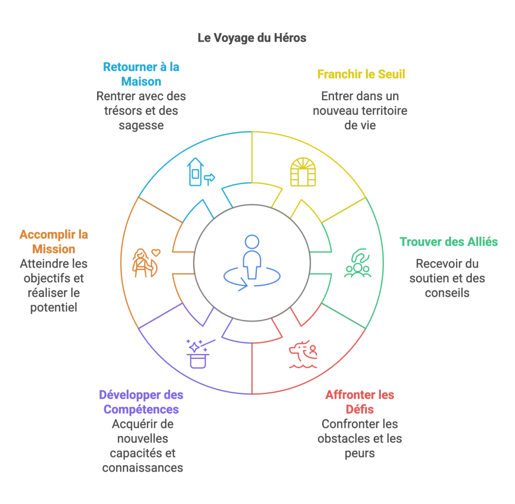 les grandes étapes du voyage du héros